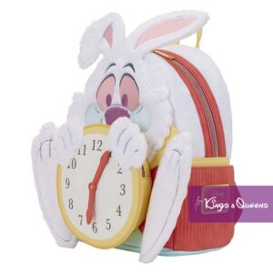 Disney Loungefly Backpack Alice Wonderland White Rabbit WDBK4422