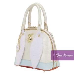Disney Loungefly Hand Bag Alice Wonderland White Rabbit WDTB3464