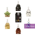 Disney Star Wars Loungefly Bag Charms Yoda Darth Vader Chewbacca Stormtrooper R2D2 C3PO STCB0002