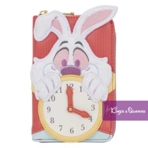 Disney Loungefly Wallet Alice Wonderland White Rabbit WDWA3581