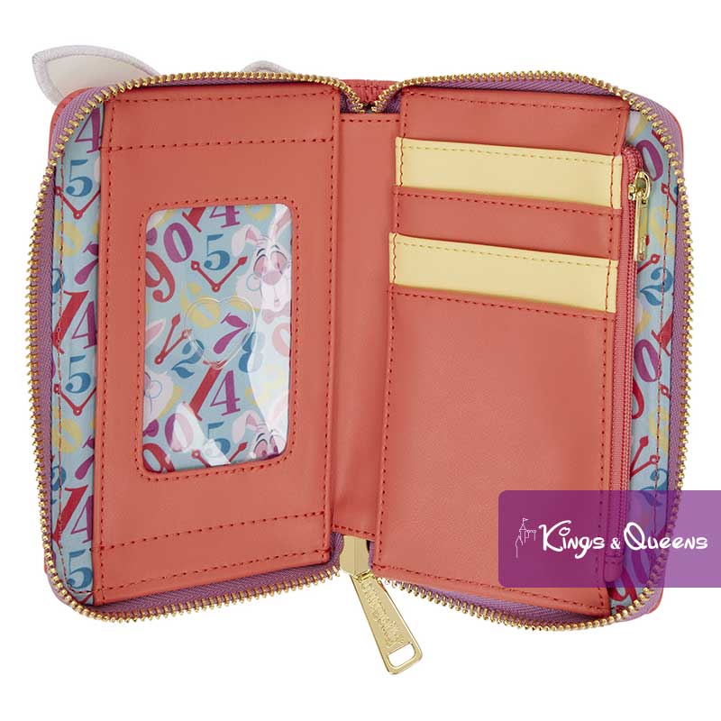 Disney Loungefly Wallet Alice Wonderland White Rabbit WDWA3581