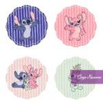 Disney Coaster Stitch Angel Scrump DI2516