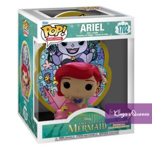 Disney Funko Pop Deluxe Ariel Little Mermaid Stain Glass Ursula 77991 1702