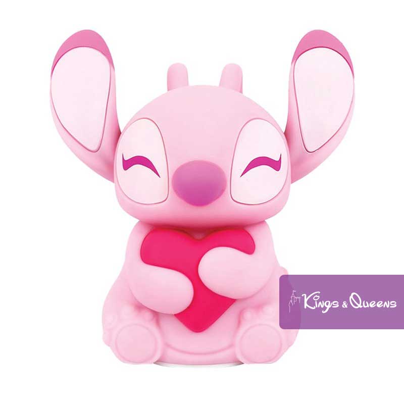 Disney Grand Jester Illuminated LED Lamp Figure Stitch Angel Heart 6018033