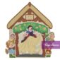 Disney Loungefly Backpack Snow White Seven Dwarfs Cottage WDBK4488