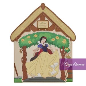 Disney Loungefly Backpack Snow White Seven Dwarfs Cottage WDBK4488