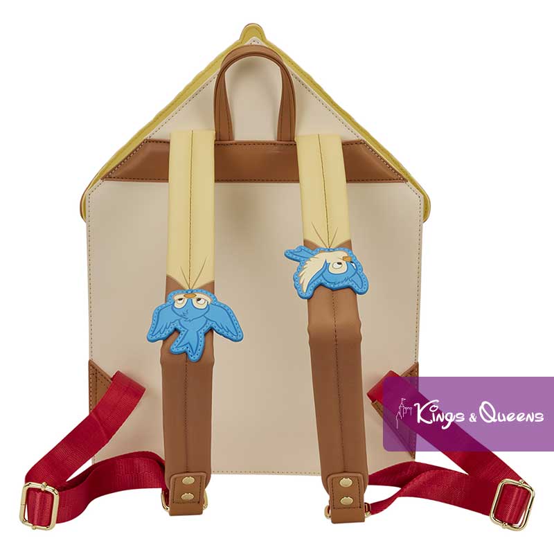 Disney Loungefly Backpack Snow White Seven Dwarfs Cottage WDBK4488