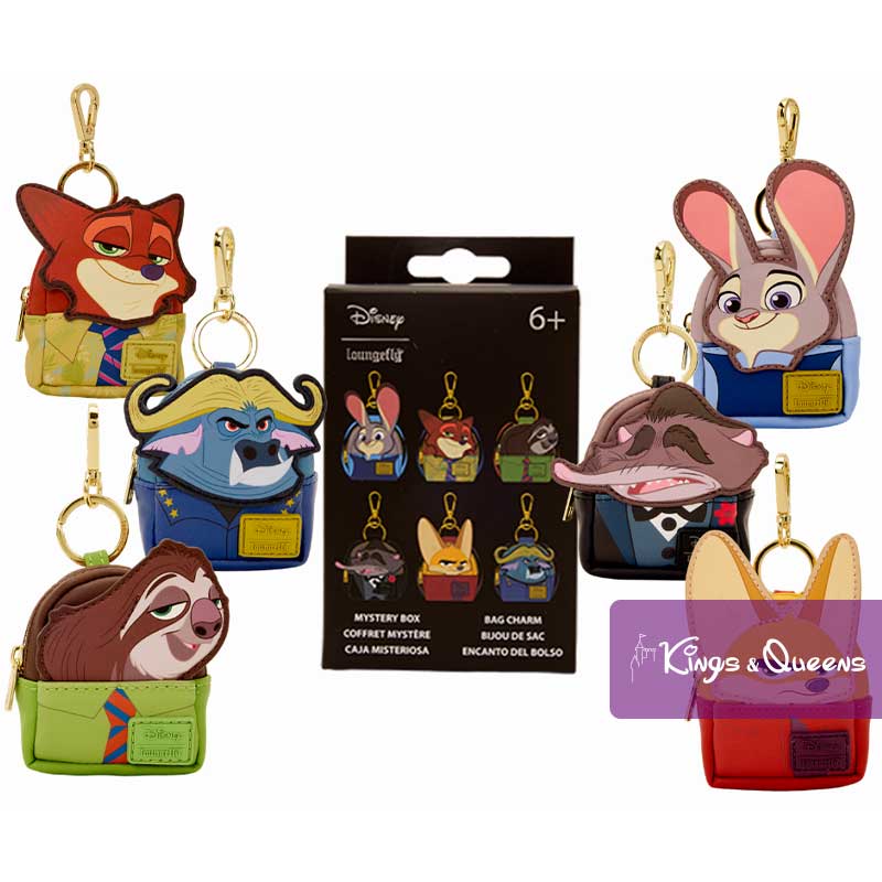 disney_loungefly_bag_charm_zootopia_zootropolis_wdbc0033_1 Disney Loungefly Mystery Bag Charm Zootopia Zootropolis Judy Hopps Nick Wilde Flash Mr Big WDBC0033