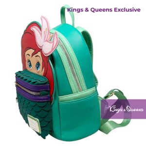 Disney Loungefly Backpack Exclusive Ariel Little Mermaid Cosplay WDBK3096