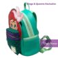 Disney Loungefly Backpack Exclusive Ariel Little Mermaid Cosplay WDBK3096