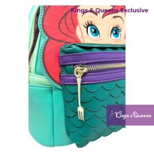 Disney Loungefly Backpack Exclusive Ariel Little Mermaid Cosplay WDBK3096