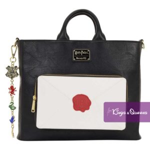 Harry Potter Loungefly Backpack Tote Bag Hogwarts Letter Crest HPTB0260