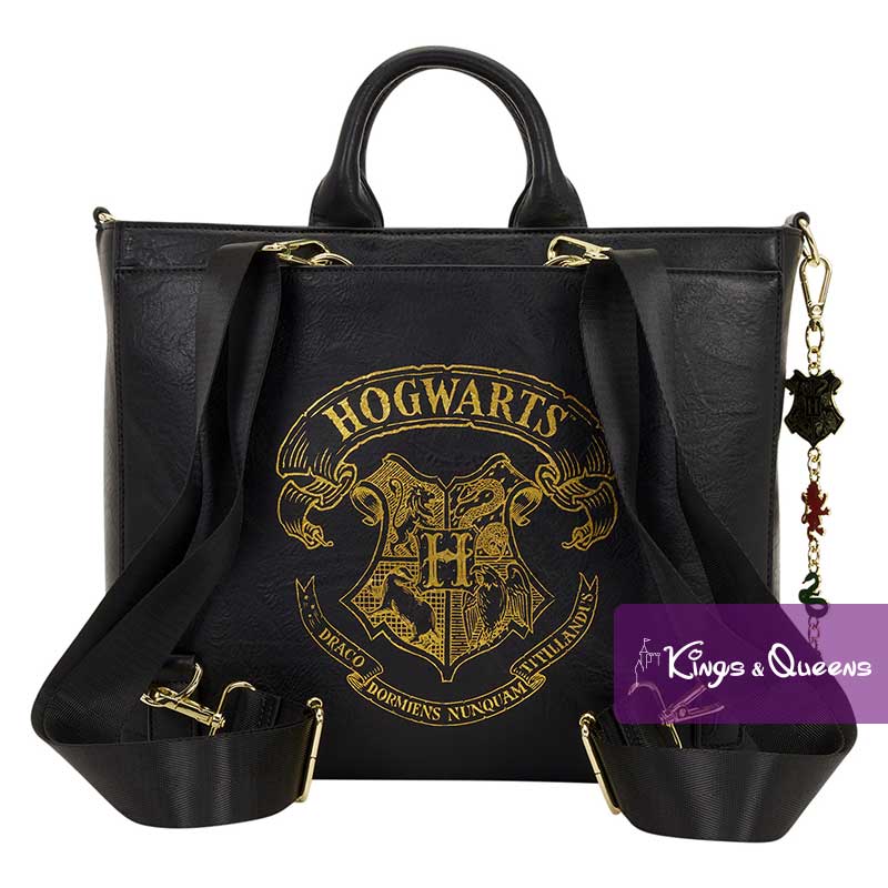 Harry Potter Loungefly Backpack Tote Bag Hogwarts Letter Crest HPTB0260