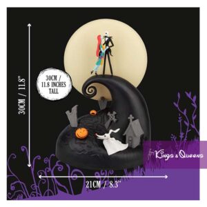 Paladone Nightmare Before Christmas Light Lamp PP14433NBC Jack Skellington Sally Zero Moon