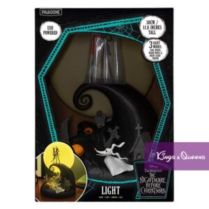 Paladone Nightmare Before Christmas Light Lamp PP14433NBC Jack Skellington Sally Zero Moon