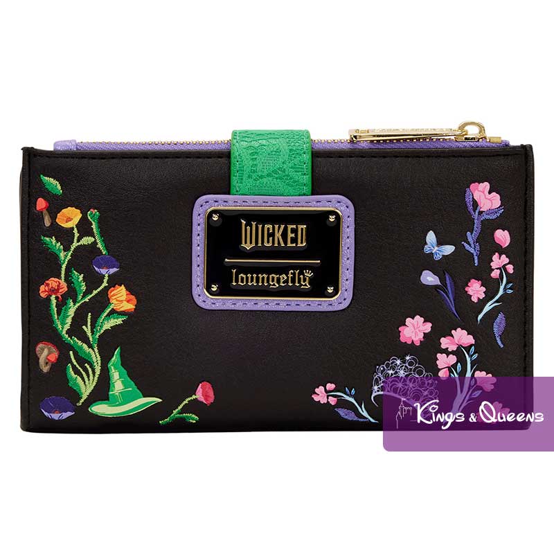 Universal Loungefly Wallet Wicked Elphaba Glinda Witch WIWA0003