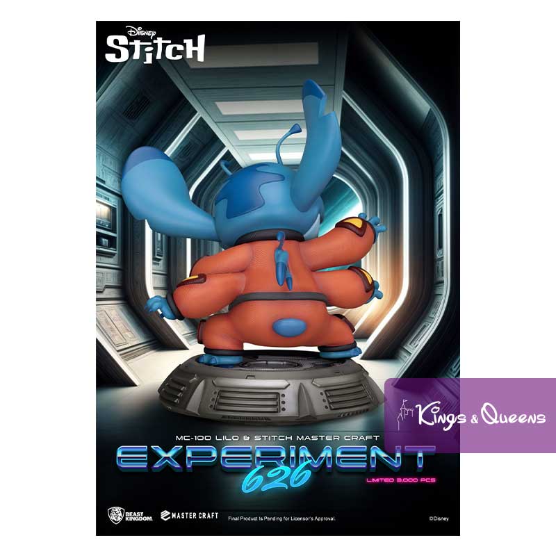 Disney Beast Kingdom Master Craft Statue Stitch Experiment 626 BKDMC-100