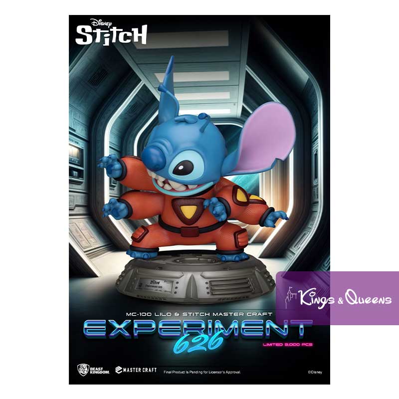 Disney Beast Kingdom Master Craft Statue Stitch Experiment 626 BKDMC-100