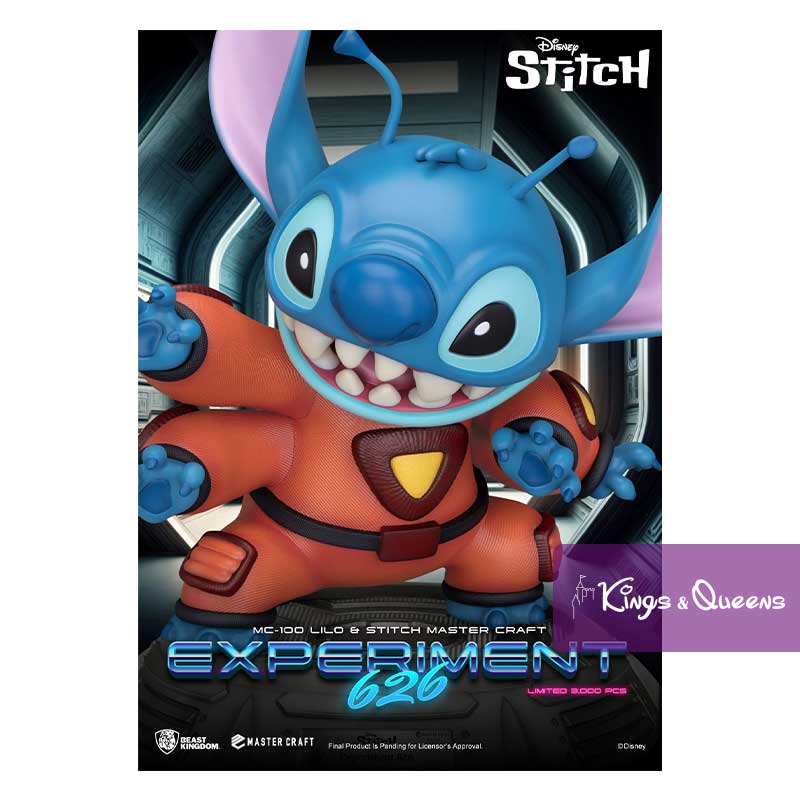 Disney Beast Kingdom Master Craft Statue Stitch Experiment 626 BKDMC-100