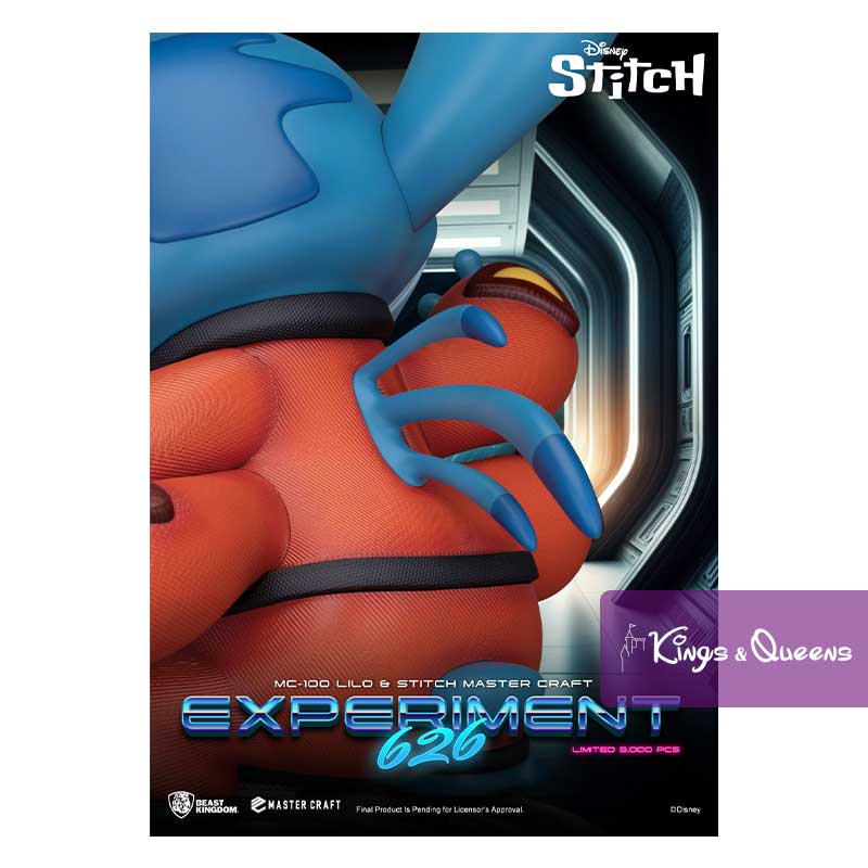 Disney Beast Kingdom Master Craft Statue Stitch Experiment 626 BKDMC-100