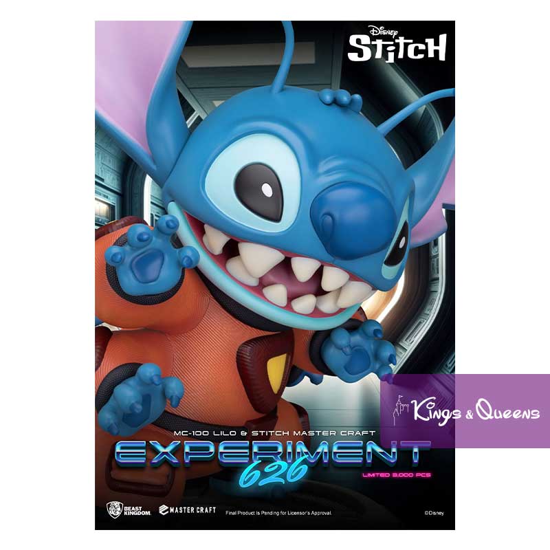 Disney Beast Kingdom Master Craft Statue Stitch Experiment 626 BKDMC-100