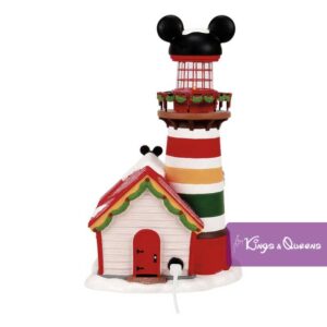 Disney Department 56 Christmas Village Mickey Lighthouse 6018374