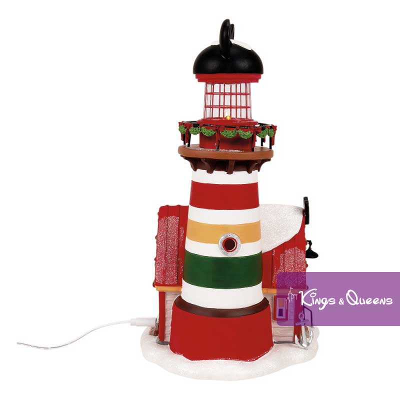 Disney Department 56 Christmas Village Mickey Lighthouse 6018374