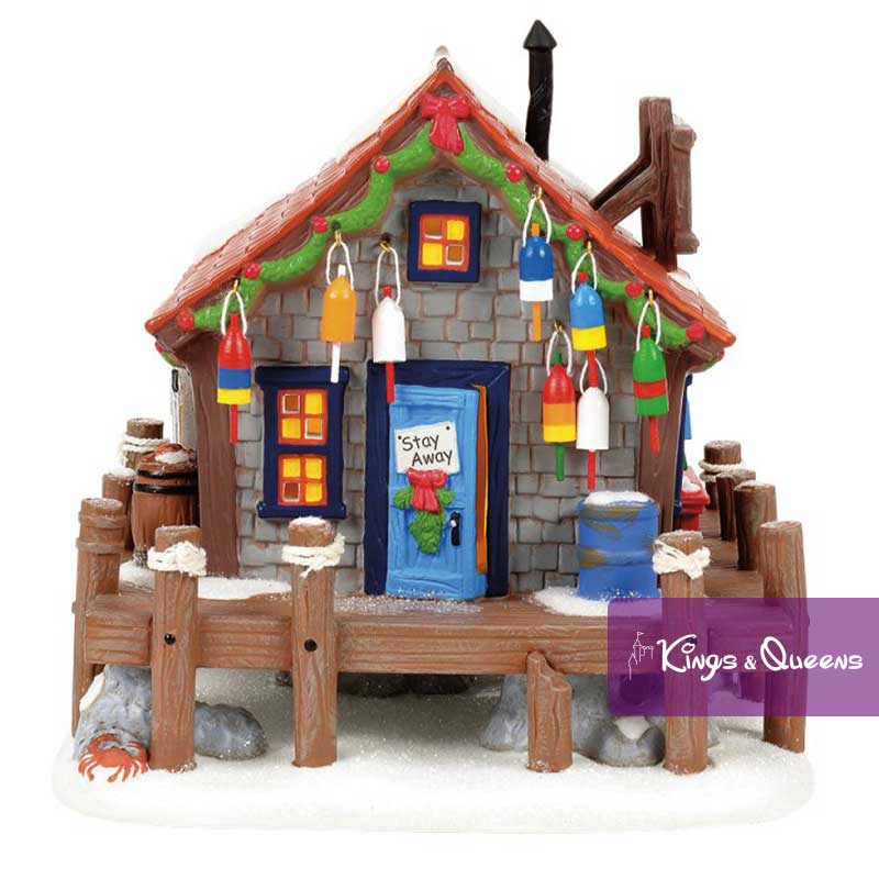 Disney Department 56 Christmas Village Pete Crab Shack 6018372