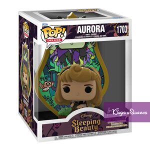 Disney Funko Pop Deluxe Aurora Sleeping Beauty Maleficent Stain Glass 77996 1703