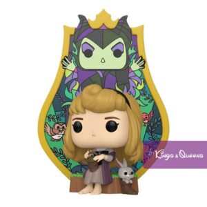 Disney Funko Pop Deluxe Aurora Sleeping Beauty Maleficent Stain Glass 77996 1703