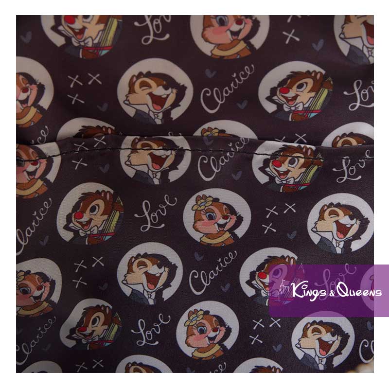 Disney Loungefly Backpack Chip Dale Clarice Tuxedo WDBK4526