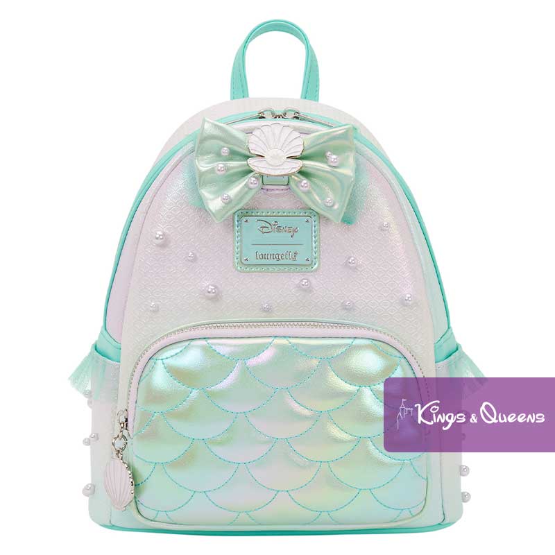 Disney Loungefly Backpack The Little Mermaid Ariel Pearl WDBK4529