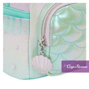 Disney Loungefly Backpack The Little Mermaid Ariel Pearl WDBK4529