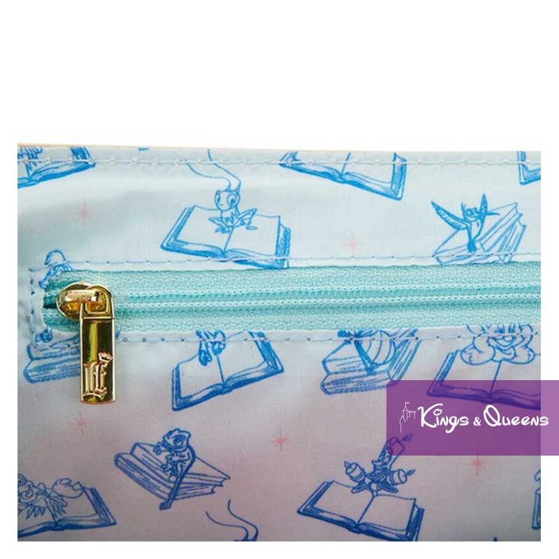 Disney Loungefly Crossbody Bag Princess Fairytale Book Little Mermaid Beauty Beast Cinderella Sleeping Snow White WDTB2499