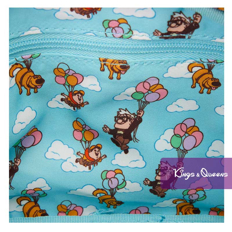 Disney Pixar Loungefly Crossbody Sling Bag Up Dug Carl Russell WDTB3506