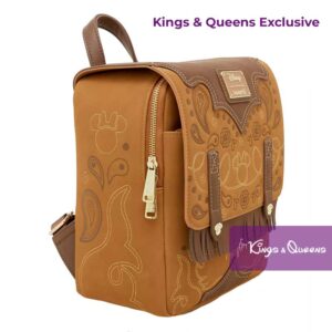 Disney Loungefly Backpack Exclusive Minnie Mouse Cowgirl Western Fringe WDBK4458