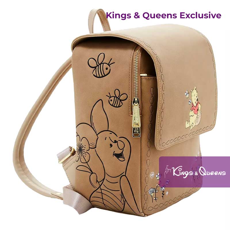Disney Loungefly Backpack Boxlunch Exclusive Winnie the Pooh Embroidered WDBK3985