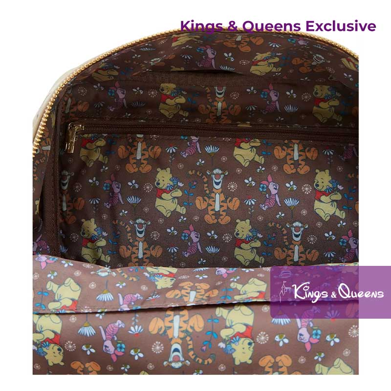 Disney Loungefly Backpack Boxlunch Exclusive Winnie the Pooh Embroidered WDBK3985