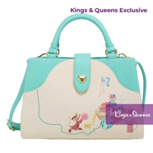 Disney Loungefly Exclusive Crossbody Bag Cinderella Mice Birds Jaq Gus Perla Mary WDTB3472