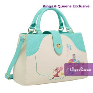 Disney Loungefly Exclusive Crossbody Bag Cinderella Mice Birds Jaq Gus Perla Mary WDTB3472