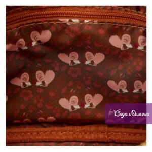 Disney Loungefly Sling Bag Chip Dale Corduroy WDTB3505