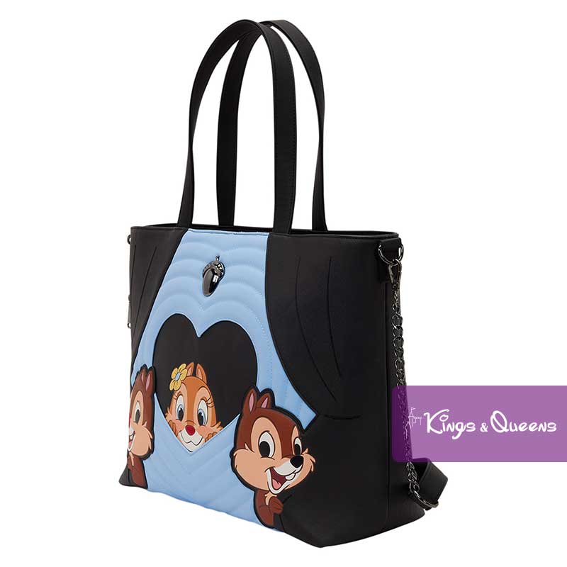 Disney Loungefly Tote Bag Chip Dale Clarice WDTB3504