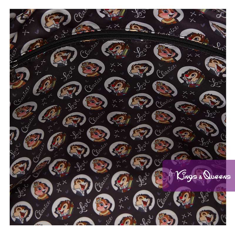 Disney Loungefly Tote Bag Chip Dale Clarice WDTB3504