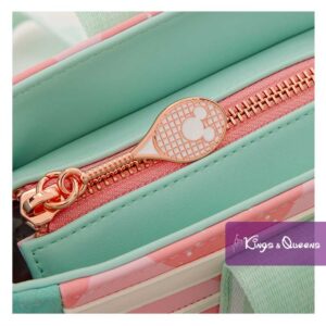 Disney Loungefly Tote Bag Mickey Minnie Goofy Donald Tennis WDTB3507