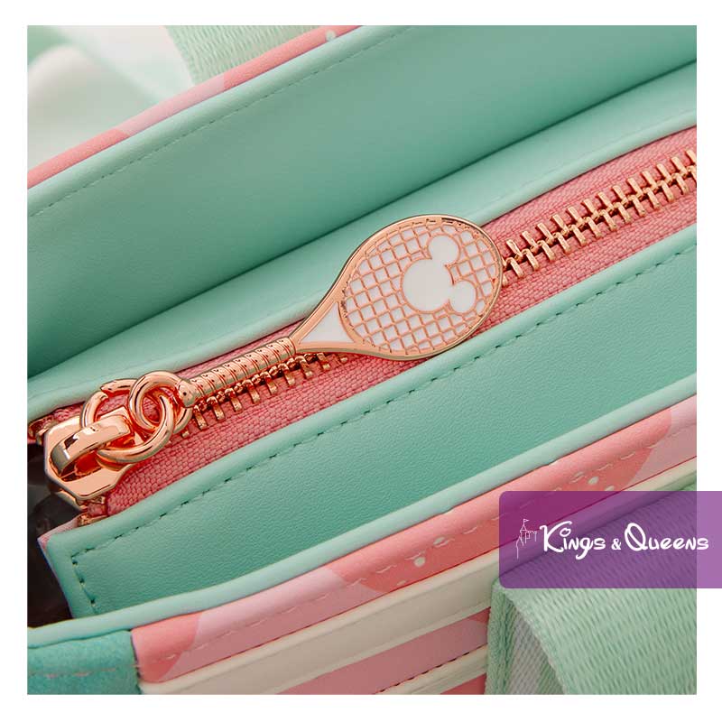 Disney Loungefly Tote Bag Mickey Minnie Goofy Donald Tennis WDTB3507