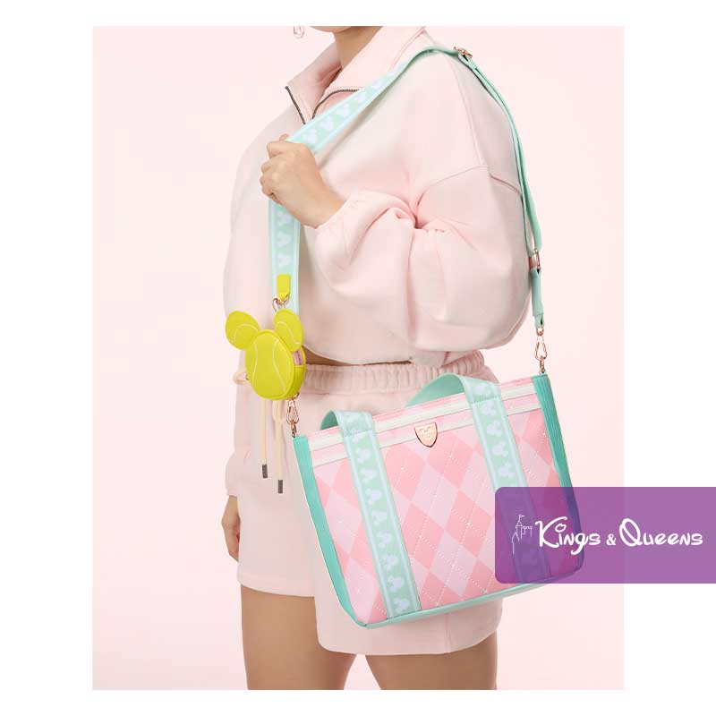 Disney Loungefly Tote Bag Mickey Minnie Goofy Donald Tennis WDTB3507