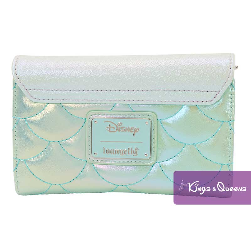 Disney Loungefly Wallet The Little Mermaid Ariel Pearl WDWA3637