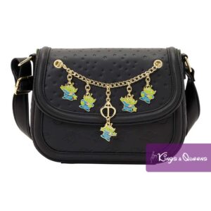 Disney Pixar Loungefly Crossbody Bag Toy Story Alien Charm WDTB3521