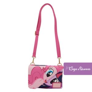 My Little Pony Loungefly Crossbody Bag Twilight Sparkle Pinkie Pie MLPTB0039