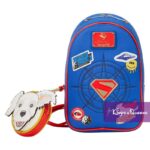 DC Comics Supergirl Loungefly Sling Crossbody Bag Krypto Dog DCCTB0030